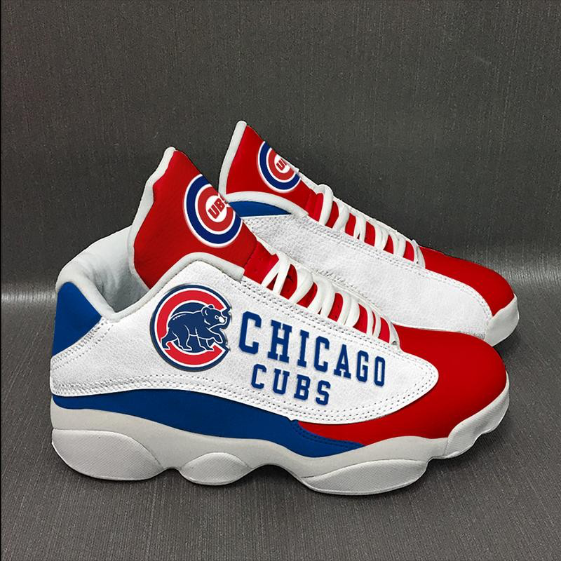Men's Chicago Cubs Limited Edition AJ13 Sneakers 001